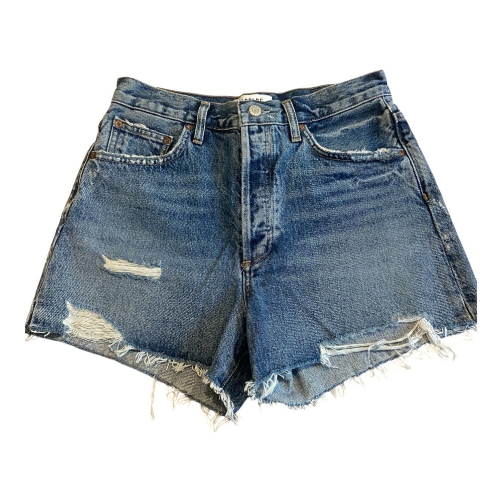 Agolde Dee Short A9029-1206 Turmoil Sz 29 100% Organic Cotton